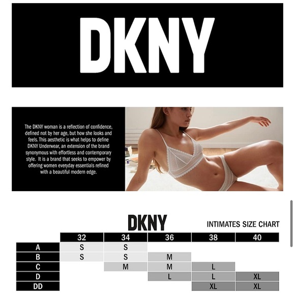 DKNY Set | Deep Ocean Lace Bralette Set Size XL - Picture 7 of 7